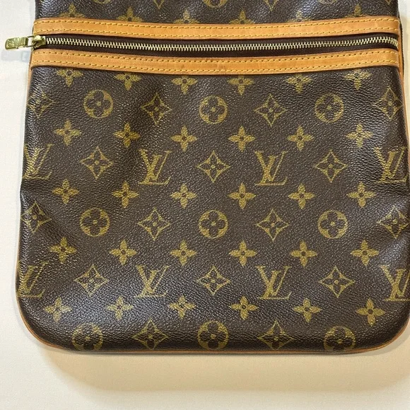 Louis Vuitton Monogram Brown and Tan Crossbody Bag - Picture 6 of 16